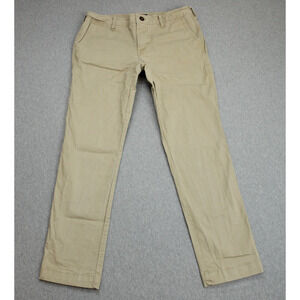 Aeropostale Pants Mens Size 31 x 30 Beige Chino Slim Straight Stretch